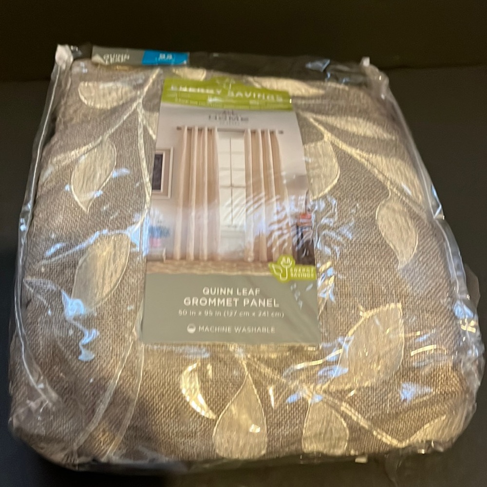 JCP HOME QUINN LEAF GROMMET PANEL